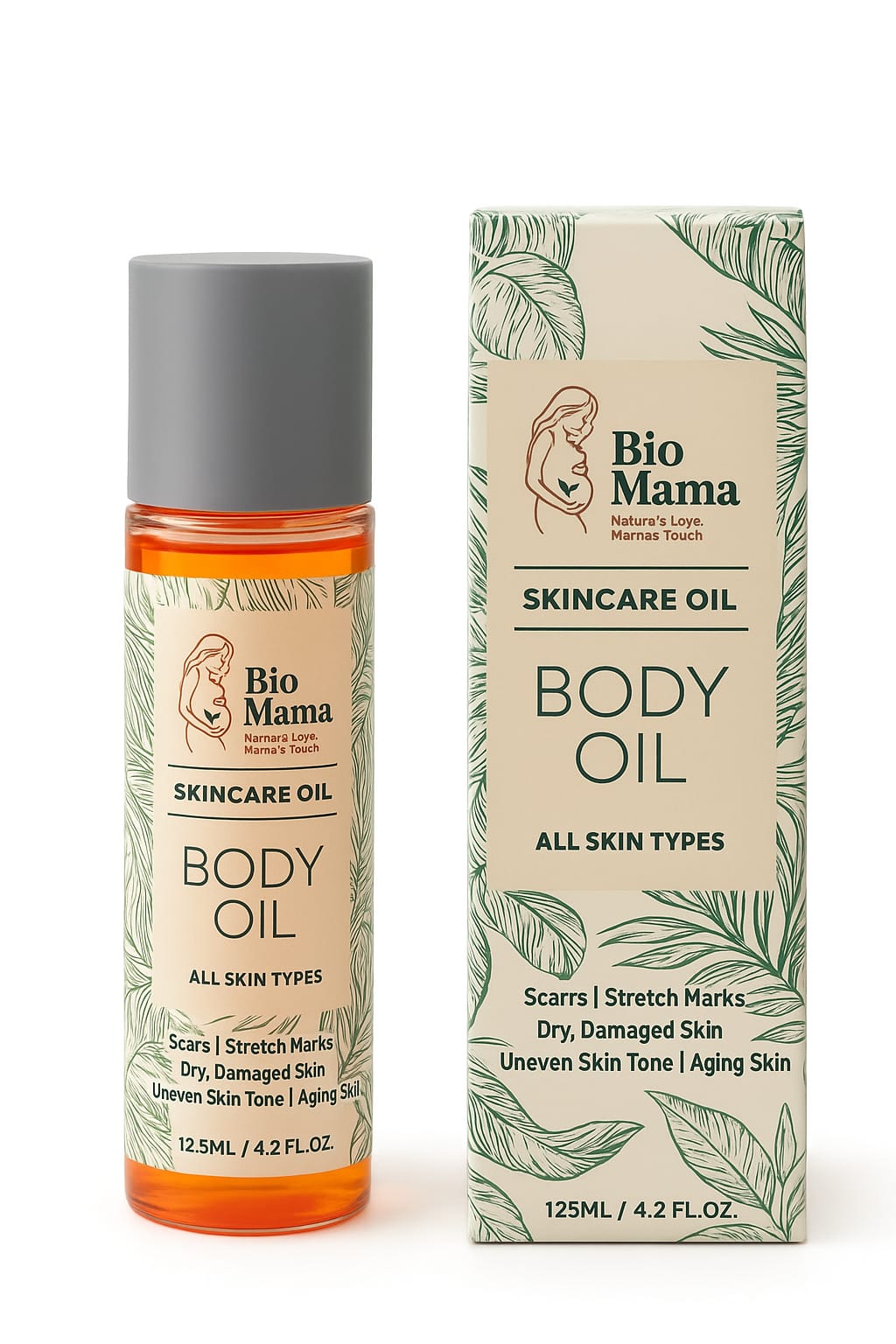 Bio Mama olie ingrediënten - 100% natuurlijke verzorging