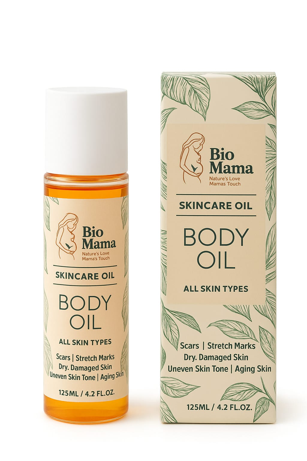 Bio Mama natuurlijke anti-striae olie voor zwangere vrouwen