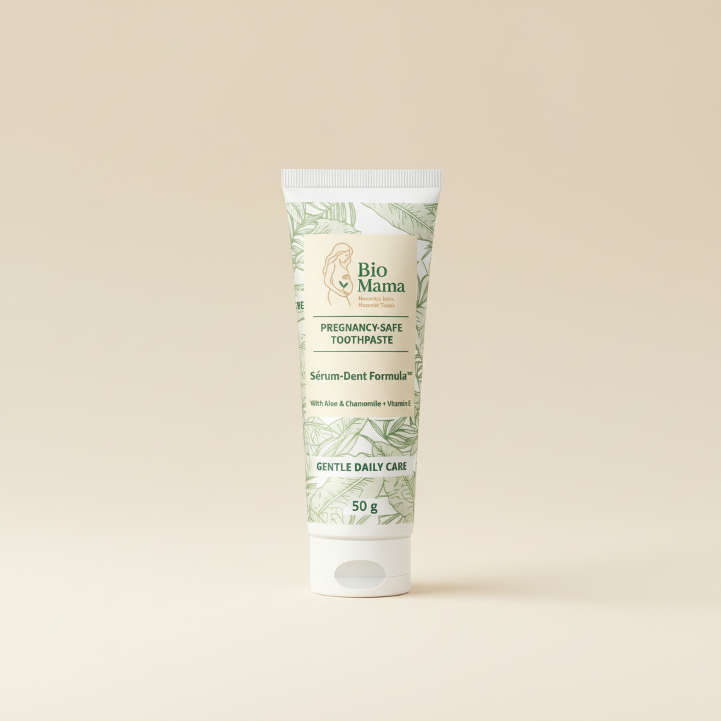 Tandpasta кремав фон