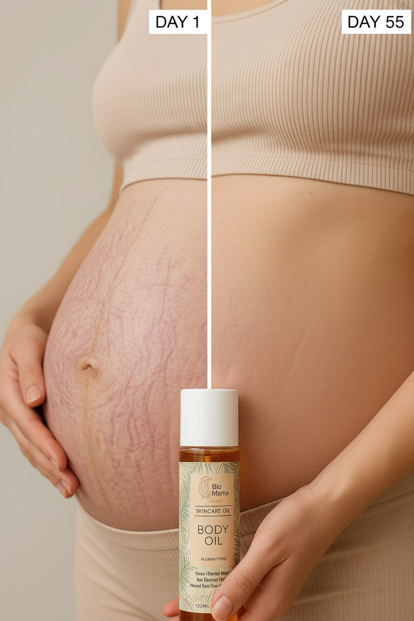 Bio Mama Olie 125ml – natuurlijke anti-striae olie voor zwangere vrouwen