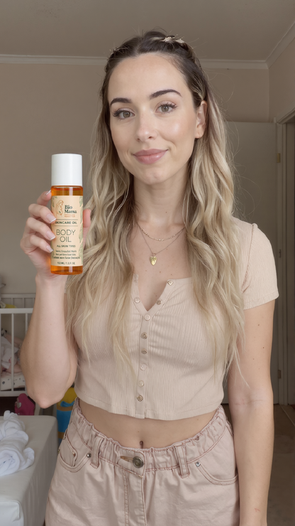 Bio Mama anti-striae olie met natuurlijke ingrediënten