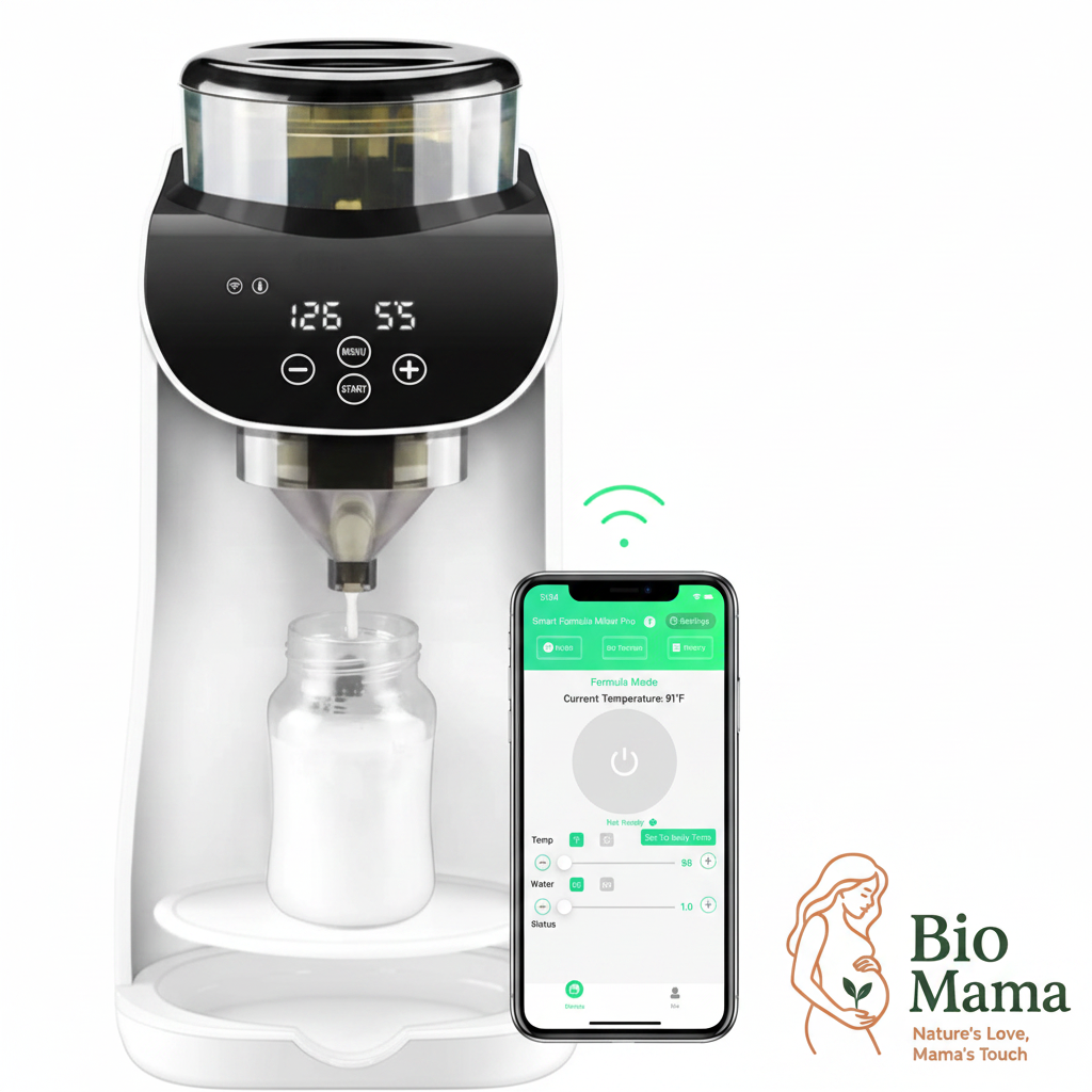 Slimme Automatische Baby Flesvoeding Maker – WiFi App Bediening – Binnen 8 Seconden Klaar