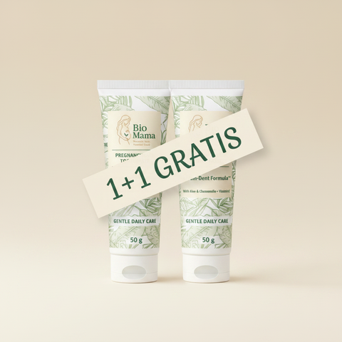Bio Mama Tandpasta 1+1 GRATIS - Clean